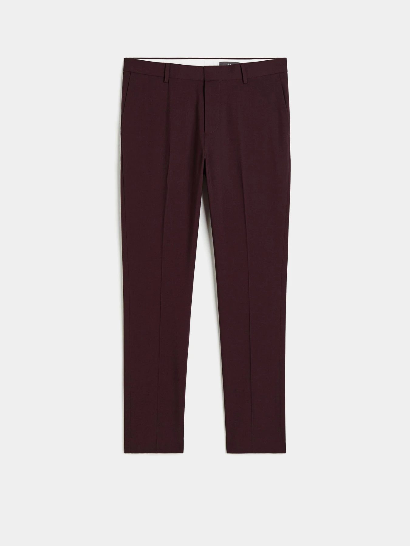 Брюки H&M модель 7140320ral_Бордовый Фото