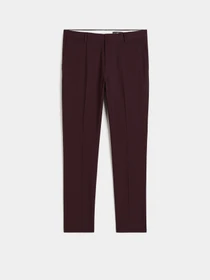 Брюки H&M модель 7140320ral_Бордовый Фото