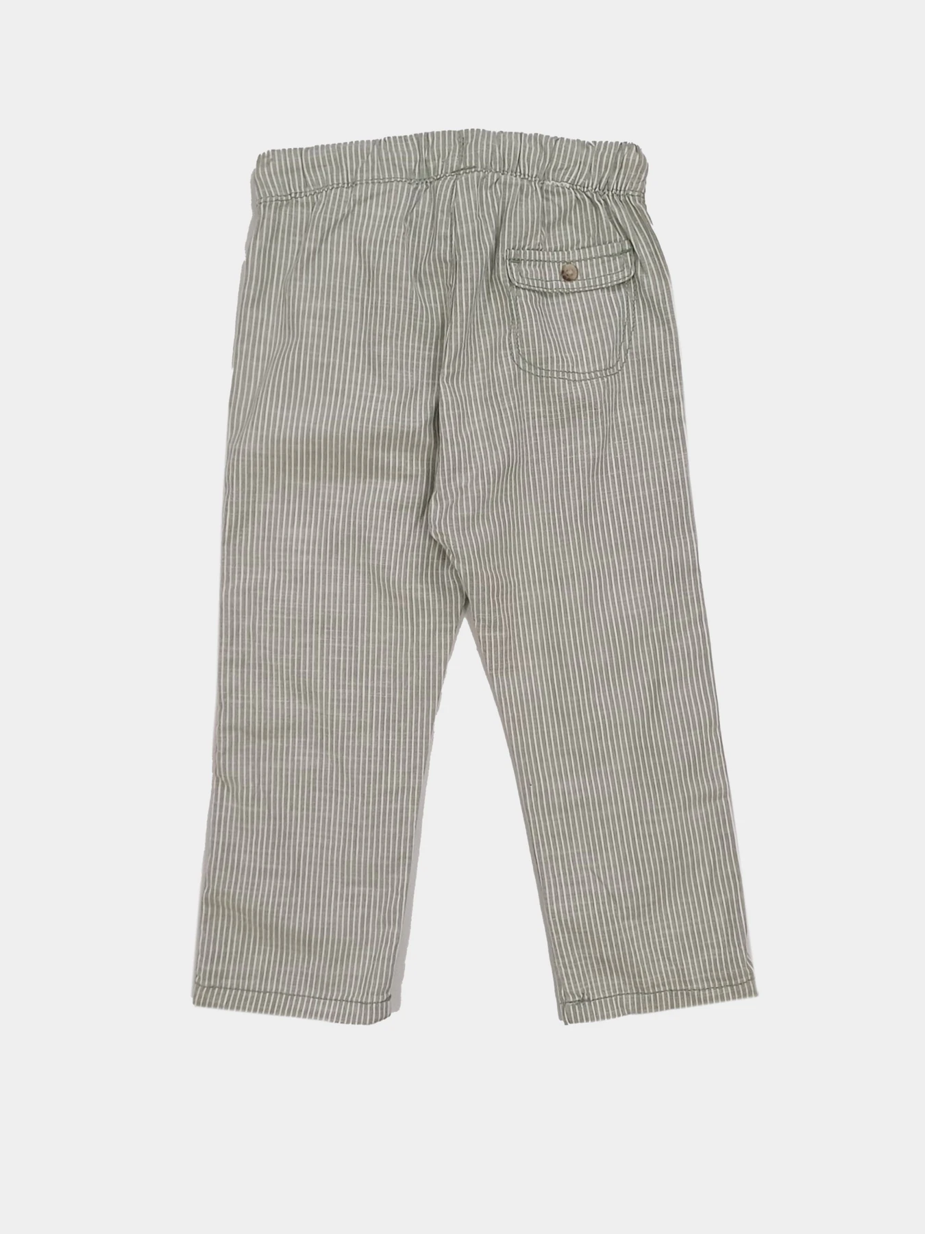 Брюки H&M модель 9433515kwer_Зелено-белый Фото