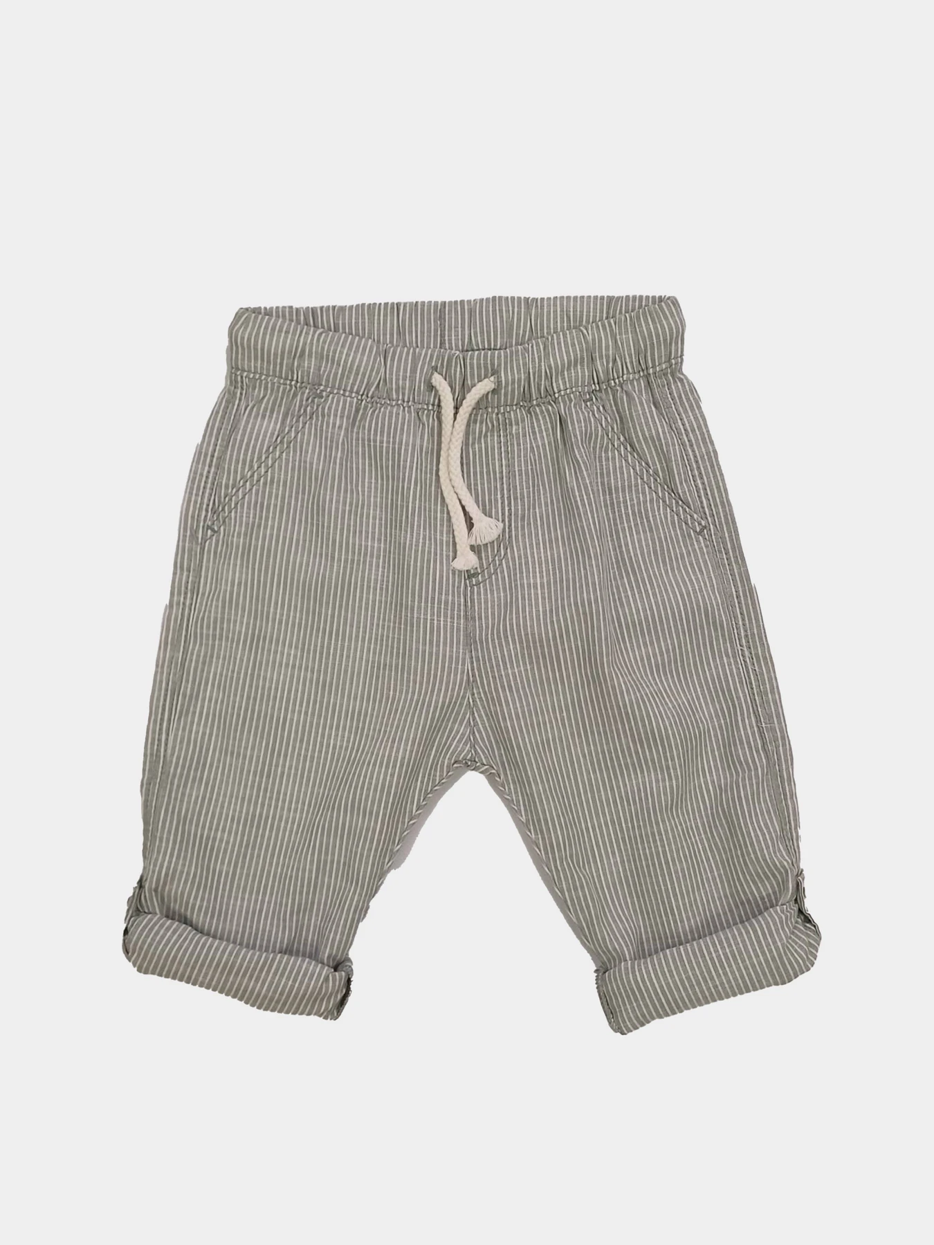 Брюки H&M модель 9433515kwer_Зелено-белый Фото