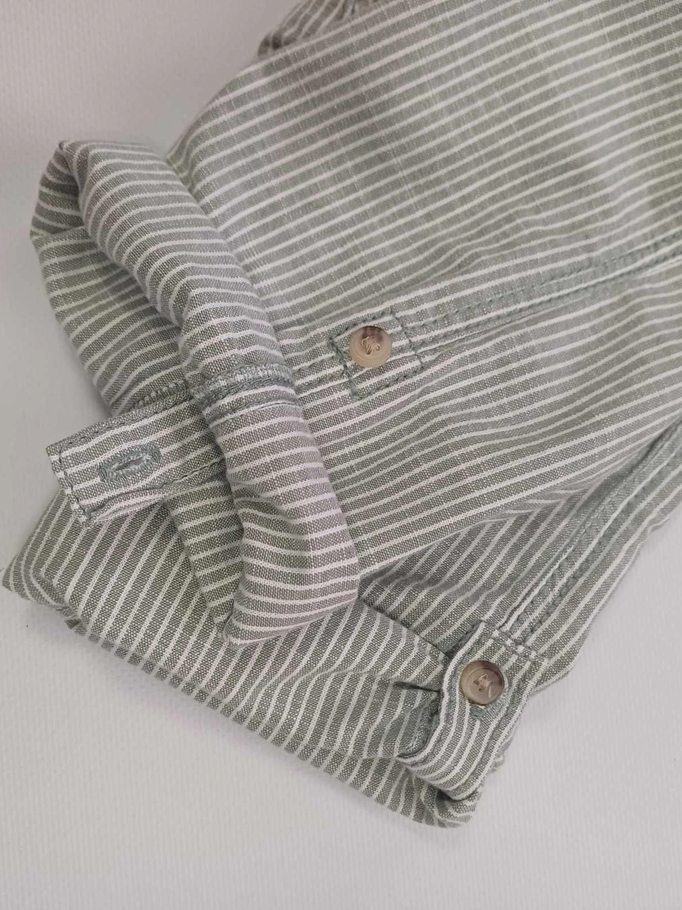 Брюки H&M модель 9433515kwer_Зелено-белый Фото
