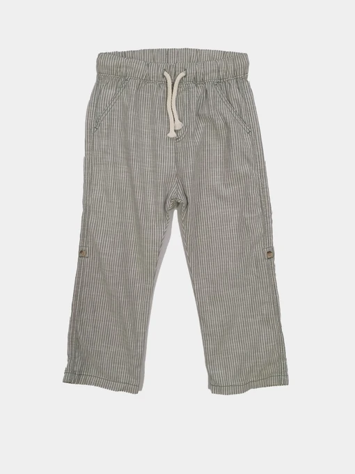Брюки H&M модель 9433515kwer_Зелено-белый Фото
