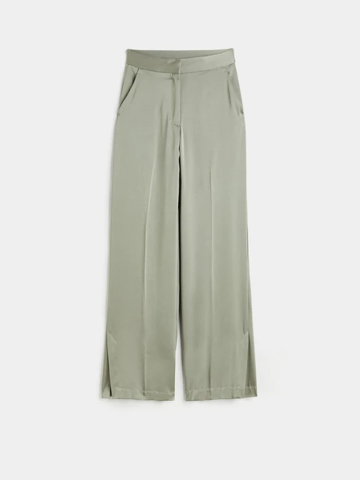 Брюки H&M модель 1117372wer_Оливковый Фото