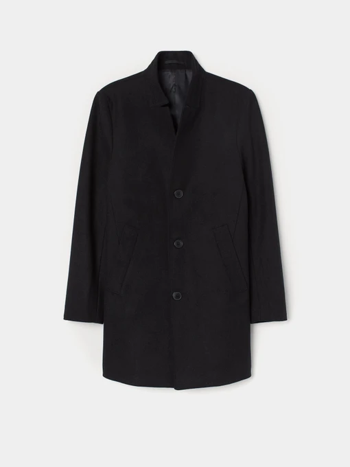 Пальто и плащи H&M модель 7881722dm_Черный Фото