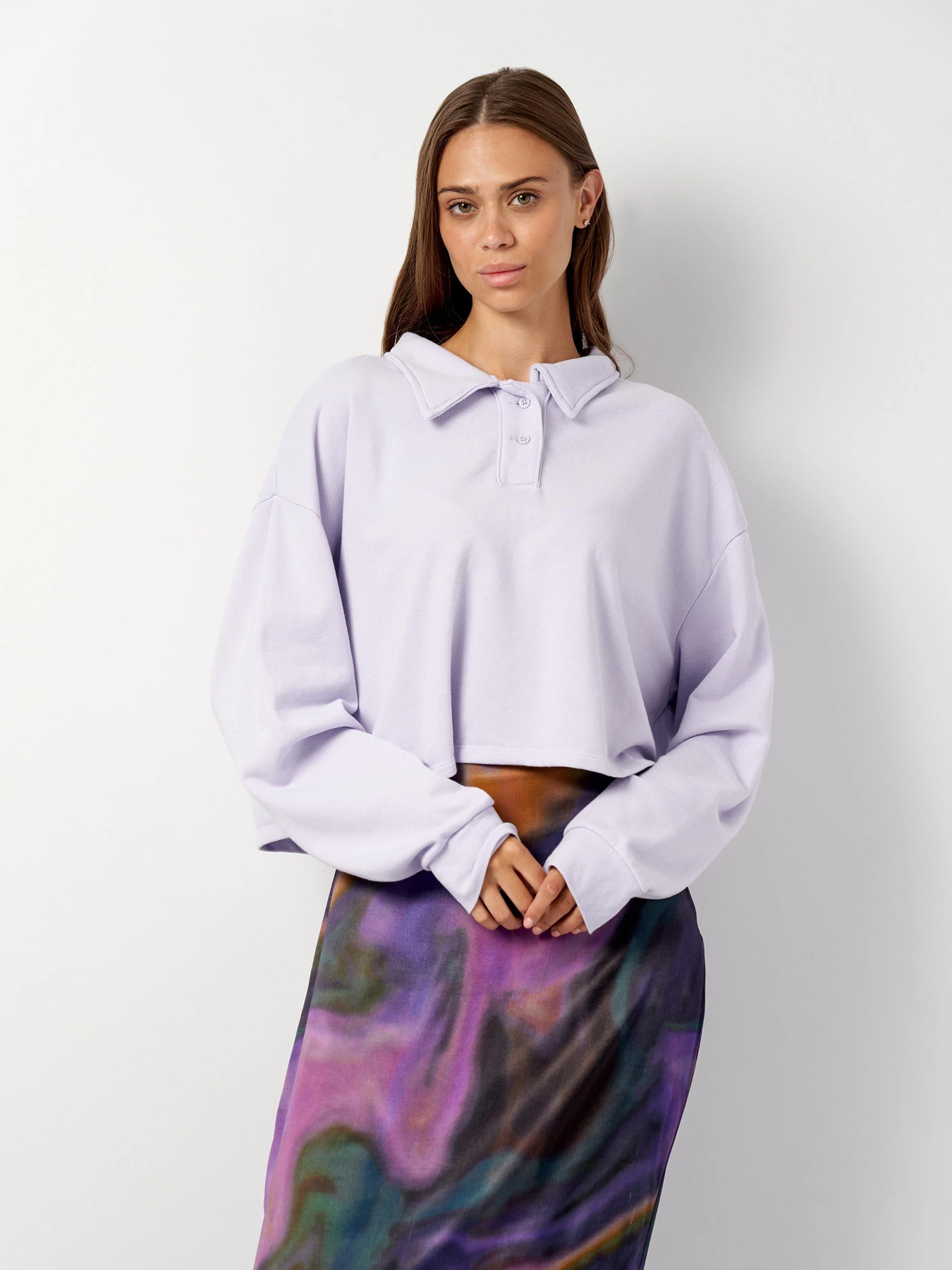 Худі та світшоти H&M модель 1107398rаl_Лавандовый Фото