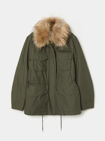 Куртки и дубленки H&M модель 6594538dlog_Хаки Фото