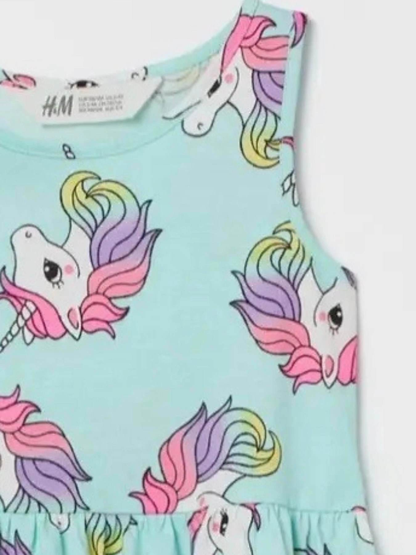 Платья H&M модель 7396591kwer_Мятный Фото