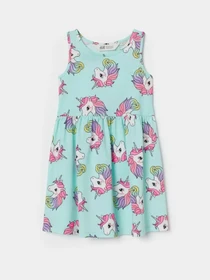 Платья H&M модель 7396591kwer_Мятный Фото