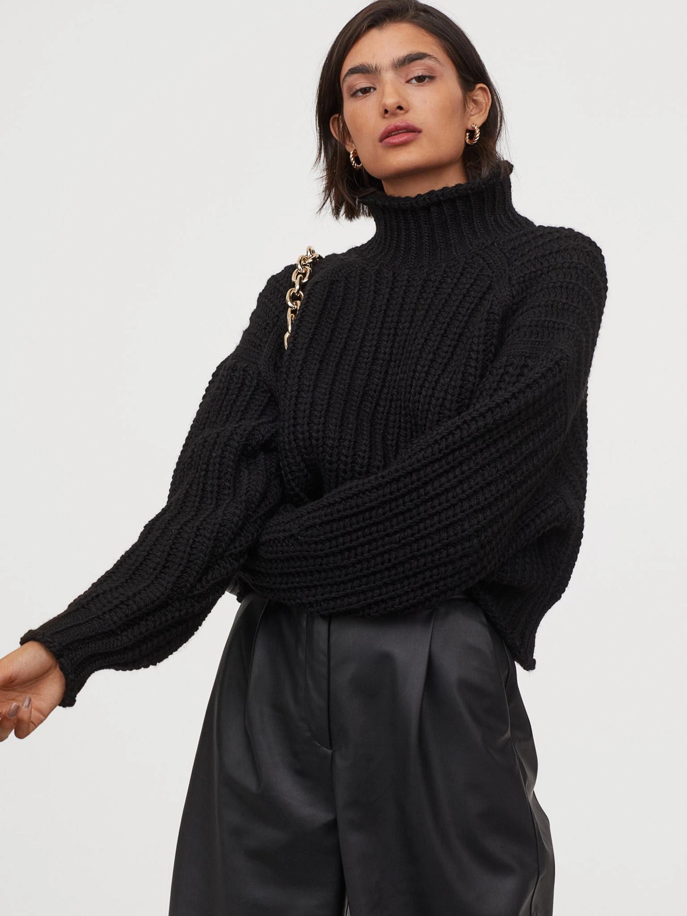 Худи и свитшоты H&M модель 8732792wer_Черный Фото