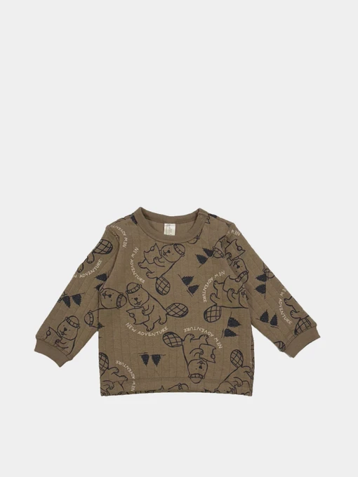 Худи и свитшоты H&M модель 10779196kwer_Хаки Фото