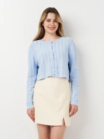 Худі та світшоти H&M модель 1105687wer_Голубой Фото