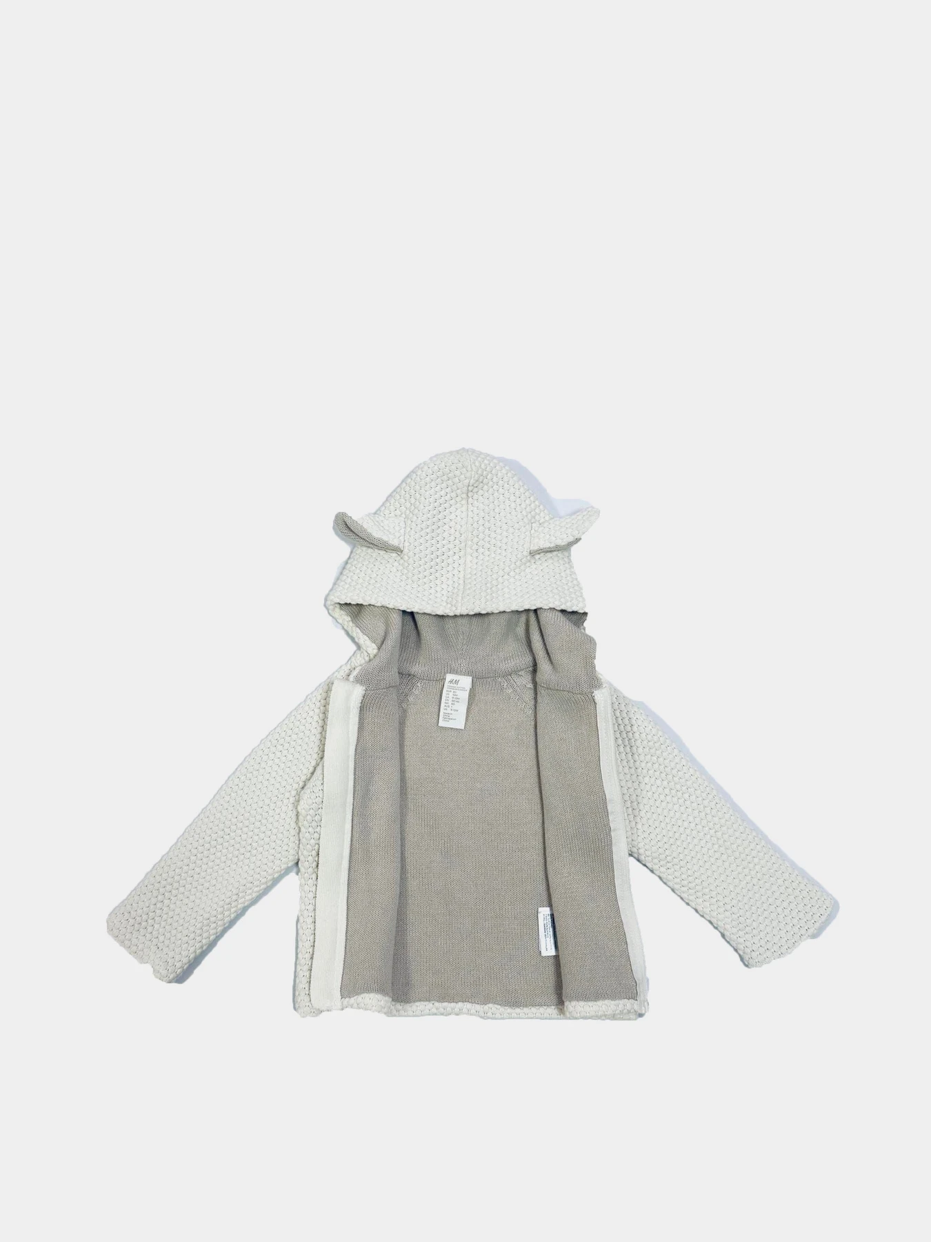 Худи и свитшоты H&M модель 7599112 kwer_Молочный Фото