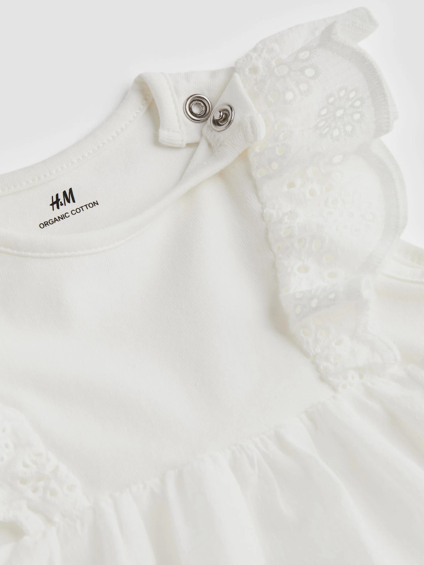 Платья H&M модель 1050887kwer_Молочный Фото