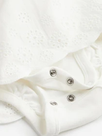 Платья H&M модель 1050887kwer_Молочный Фото