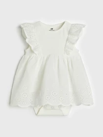 Платья H&M модель 1050887kwer_Молочный Фото