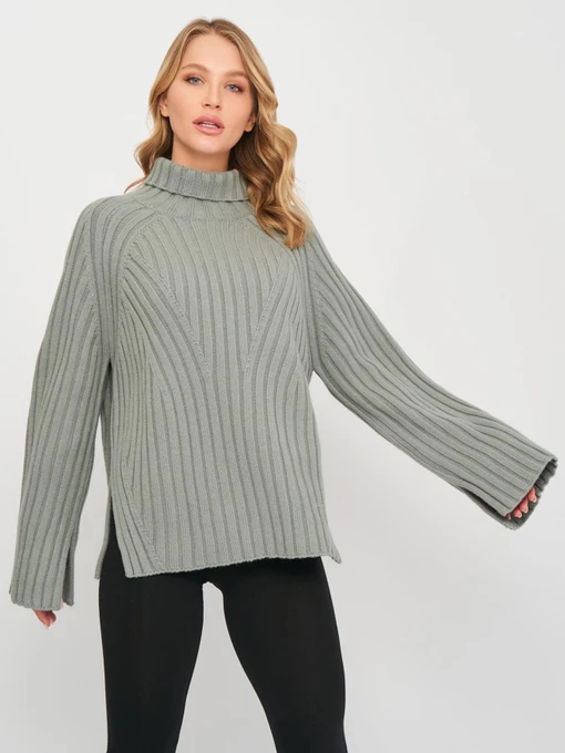 Худі та світшоти H&M модель 9324682wer_Серо-зеленый Фото