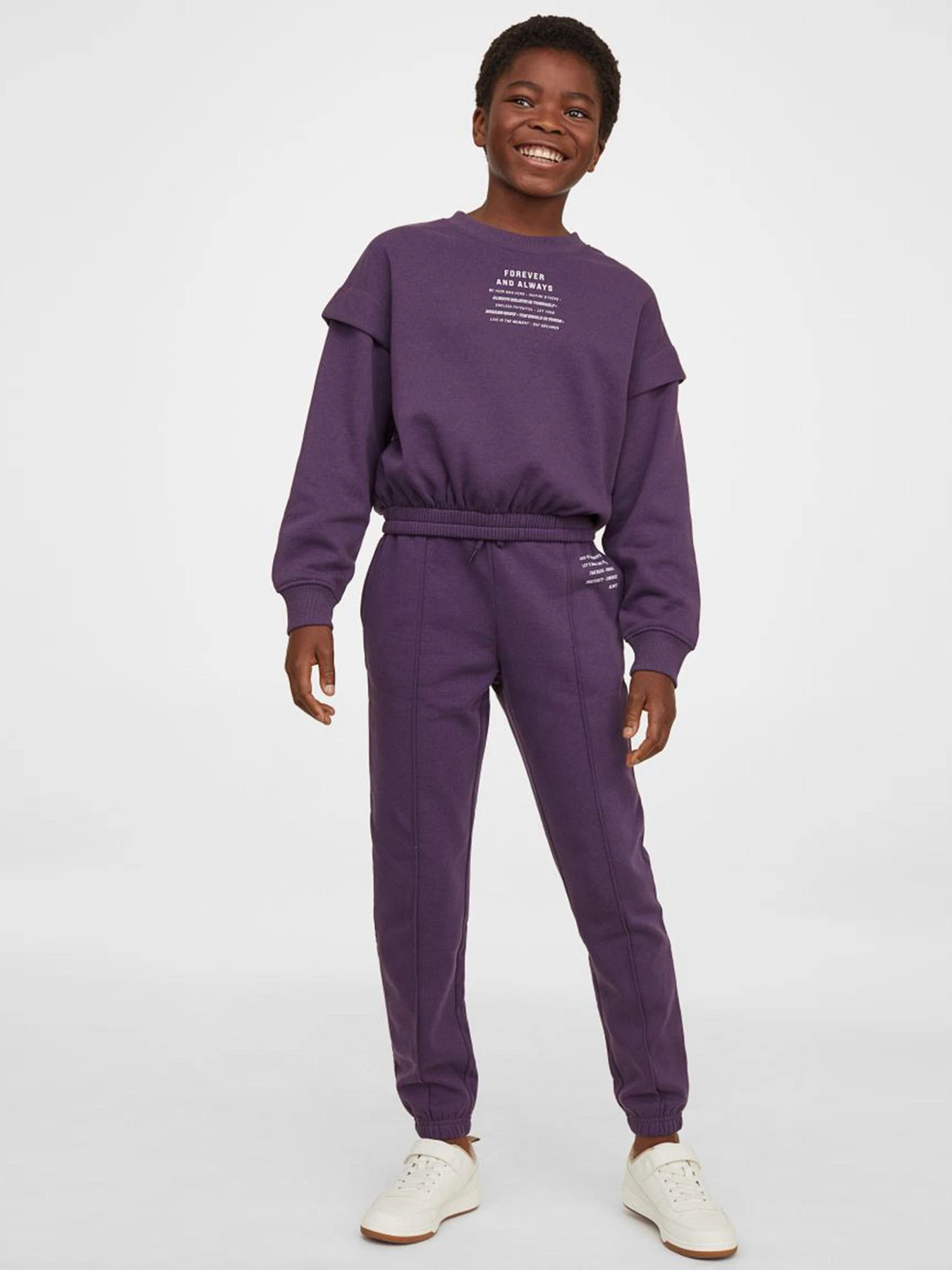 Худи и свитшоты H&M модель 10070634kwer_Фиолетовый Фото