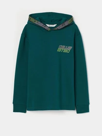 Худи и свитшоты H&M модель 8967582kwer_Темно-зеленый Фото