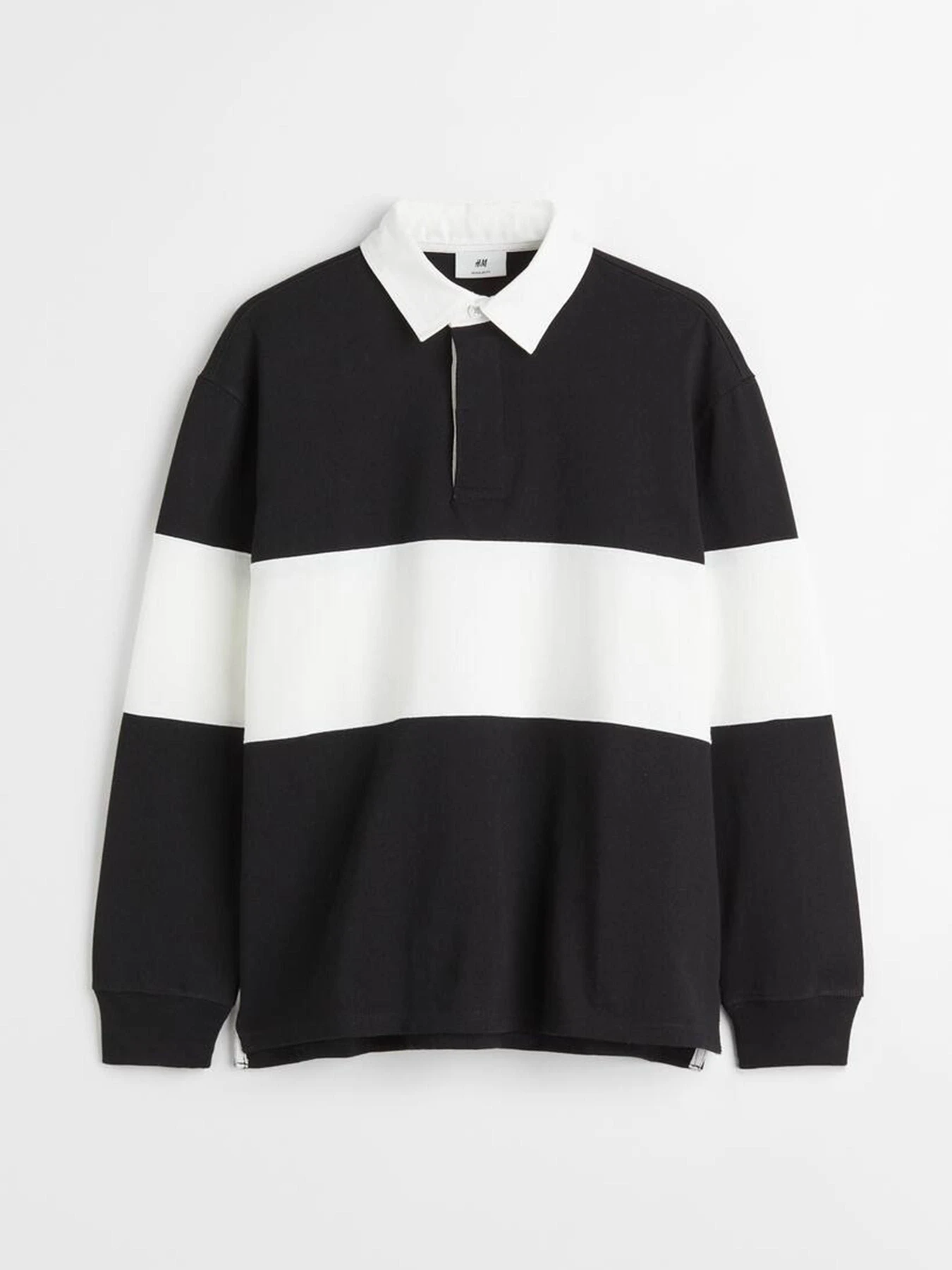 Худи и свитшоты H&M модель 10437115wer_Черно-белый Фото