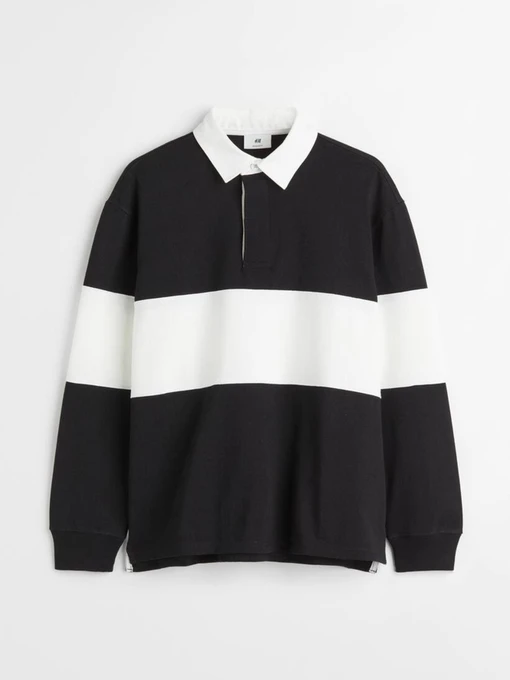 Худі та світшоти H&M модель 10437115wer_Черно-белый Фото