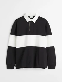 Худи и свитшоты H&M модель 10437115wer_Черно-белый Фото