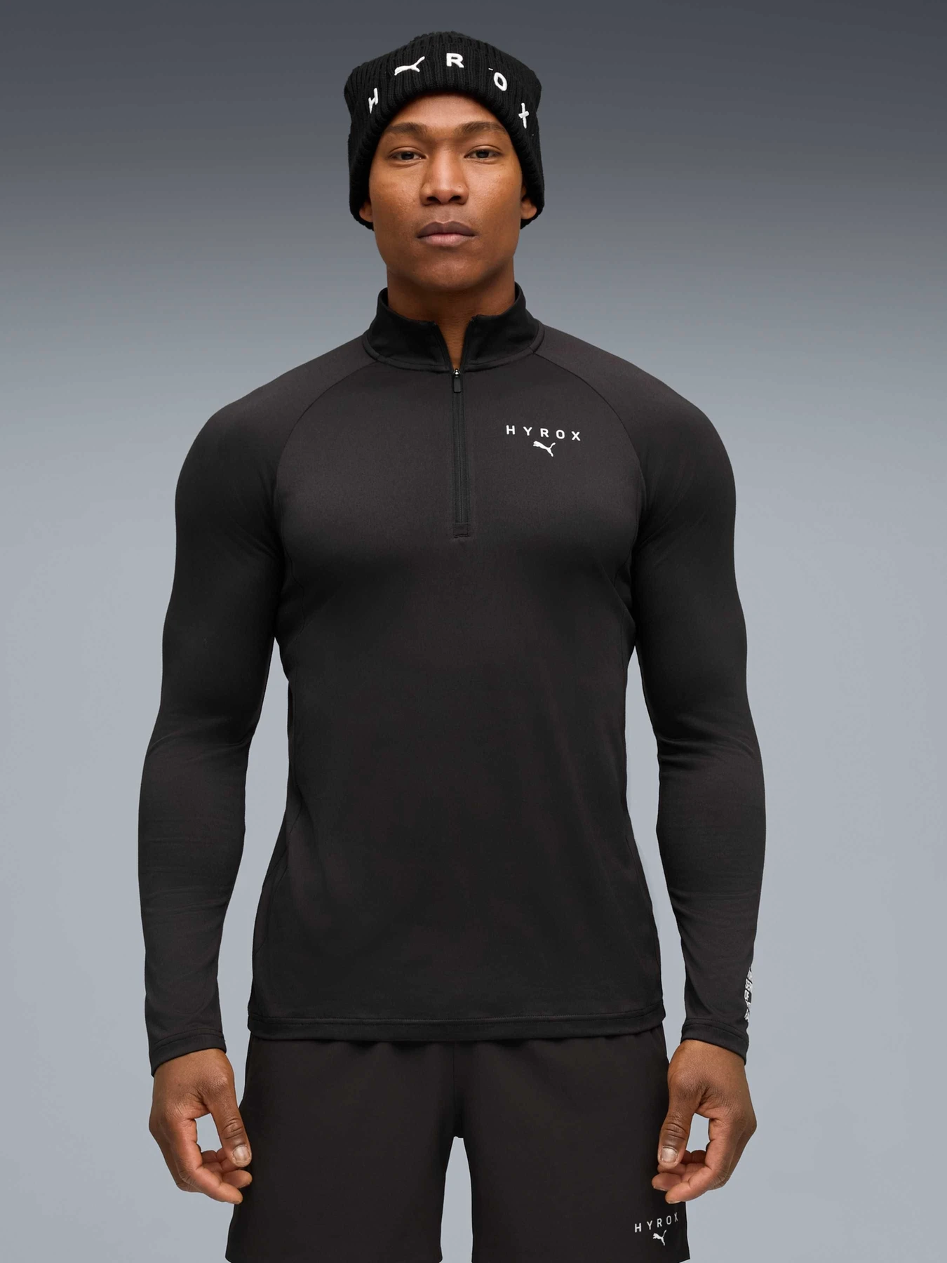 Худі та світшоти PUMA M x Hyrox 1/4 Zip модель 527844 Фото