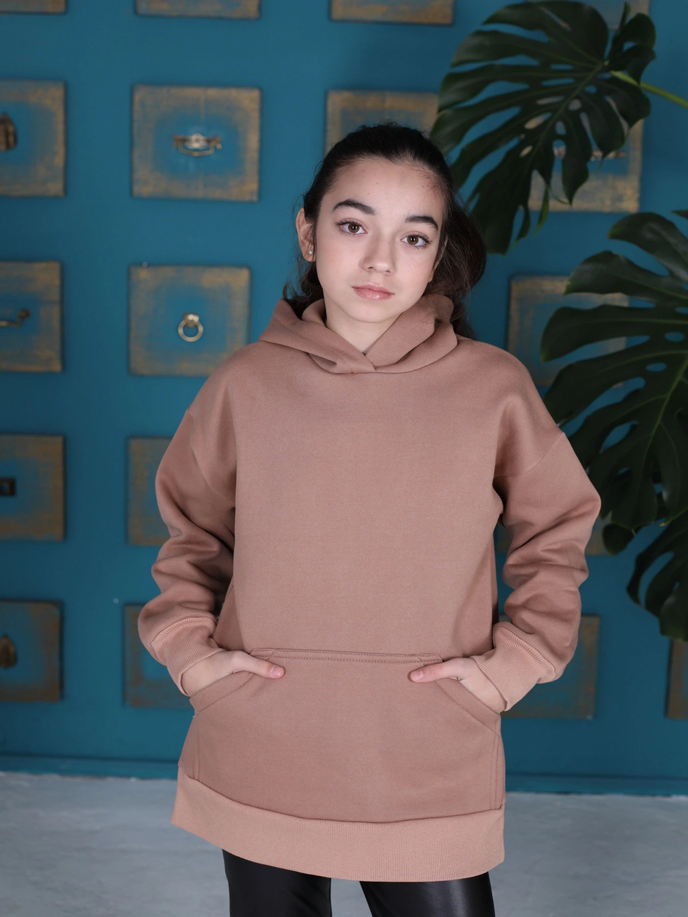 Худи и свитшоты ISSA Plus модель CD-479_beige Фото