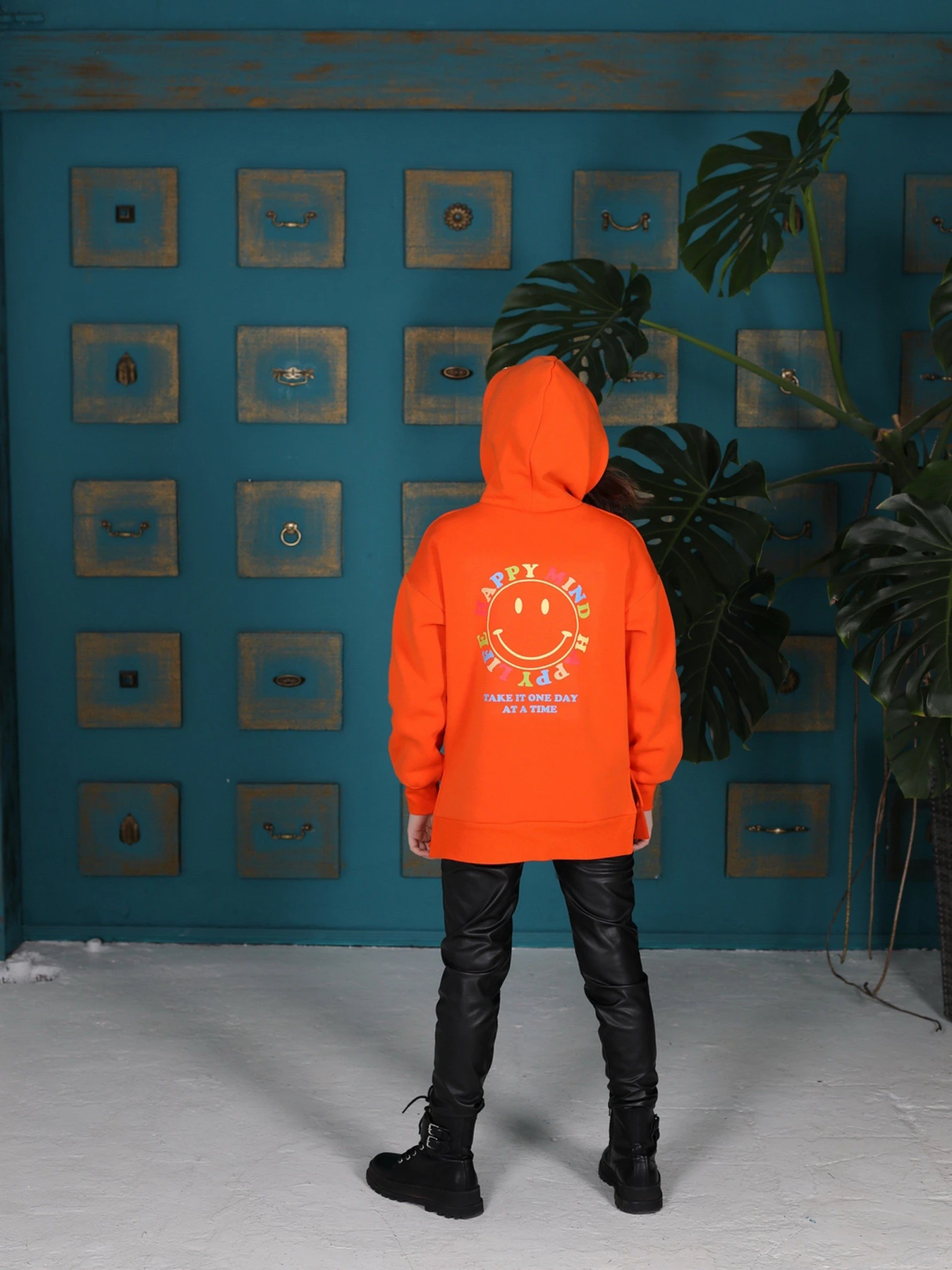 Худи и свитшоты ISSA Plus модель CD-479_orange Фото