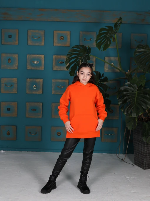 Худи и свитшоты ISSA Plus модель CD-479_orange Фото