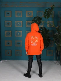Худи и свитшоты ISSA Plus модель CD-479_orange Фото