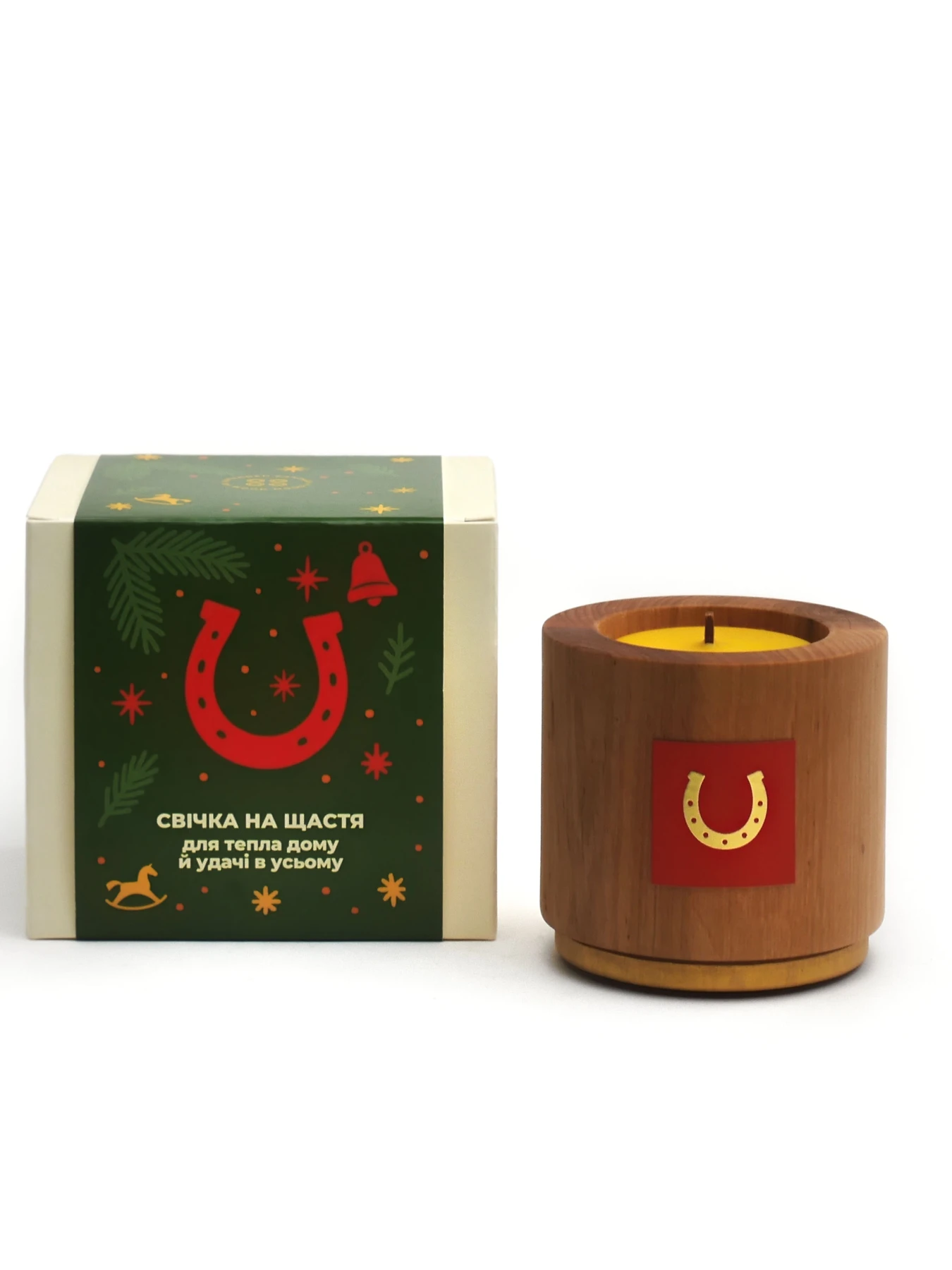 свеча Warm Wishes WOOD MOOD модель 1714949000 Фото