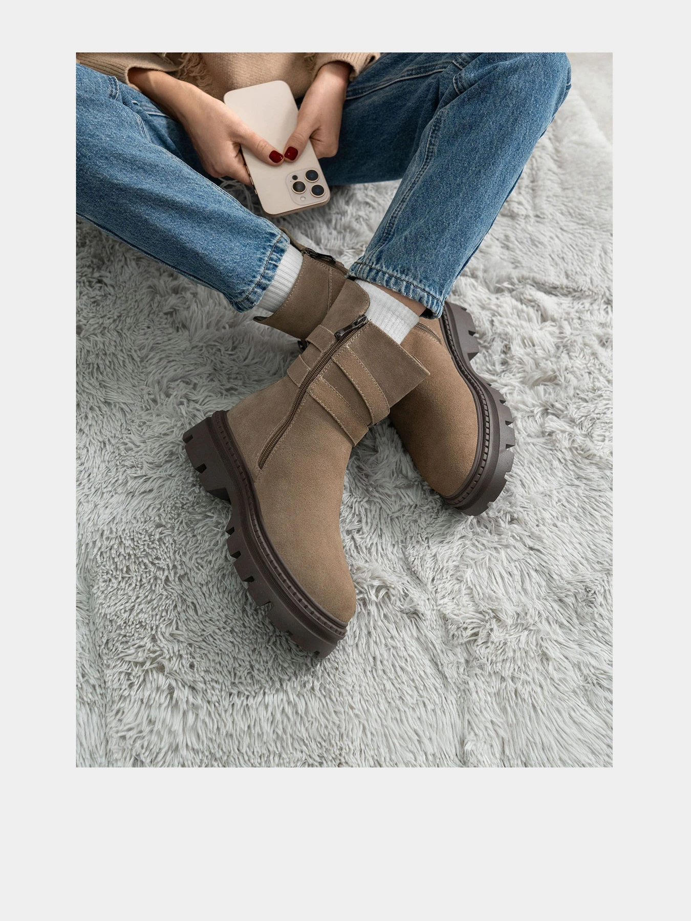 Ботинки и сапоги Keddo модель Ан-858559/03-03E-beige/8-ж-252 Фото