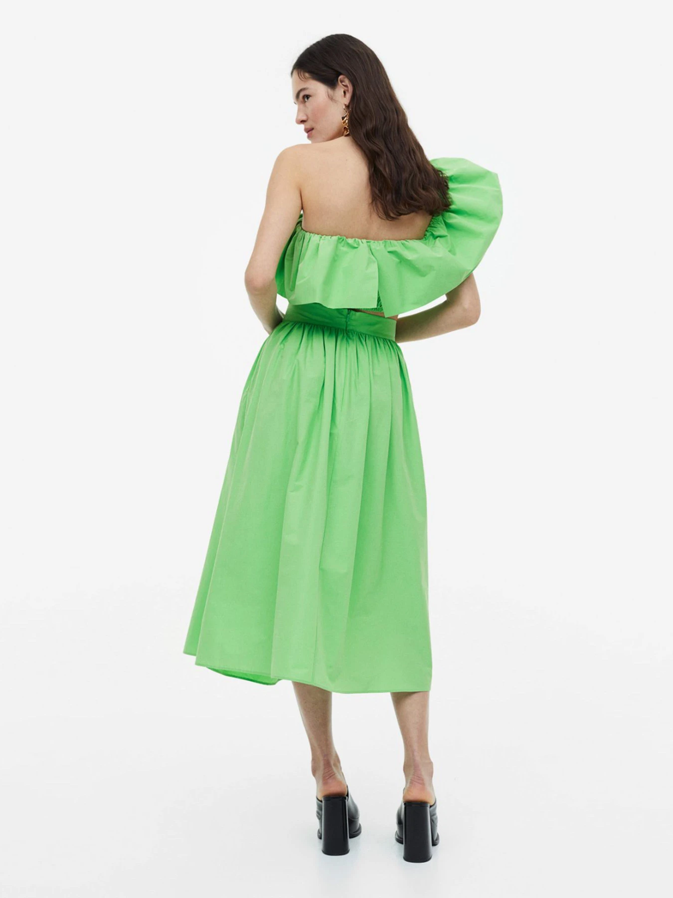 Юбки H&M модель 1162516wer_Салатовый Фото
