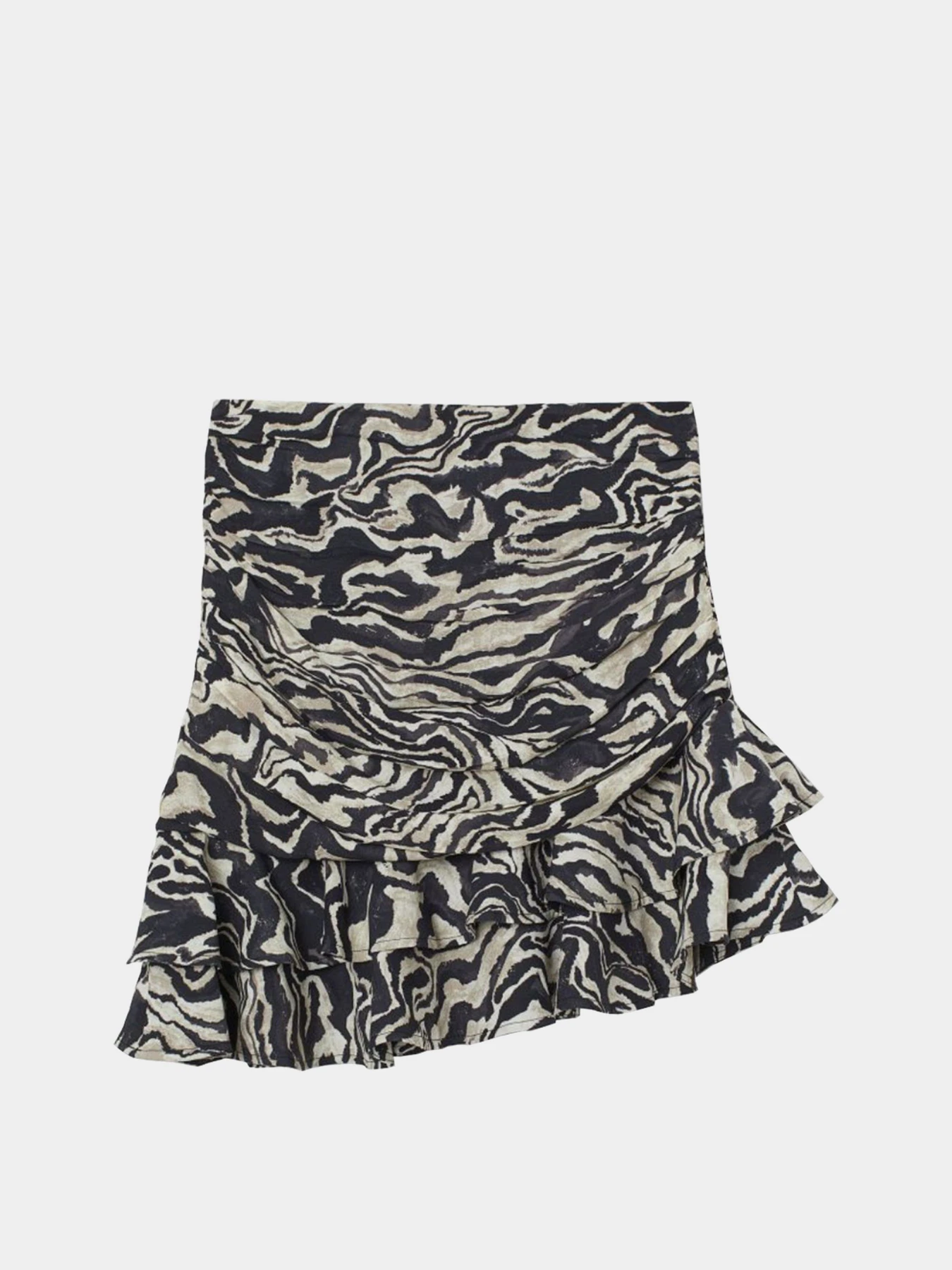 Юбки H&M модель 9559572wer_Черно-бежевый Фото