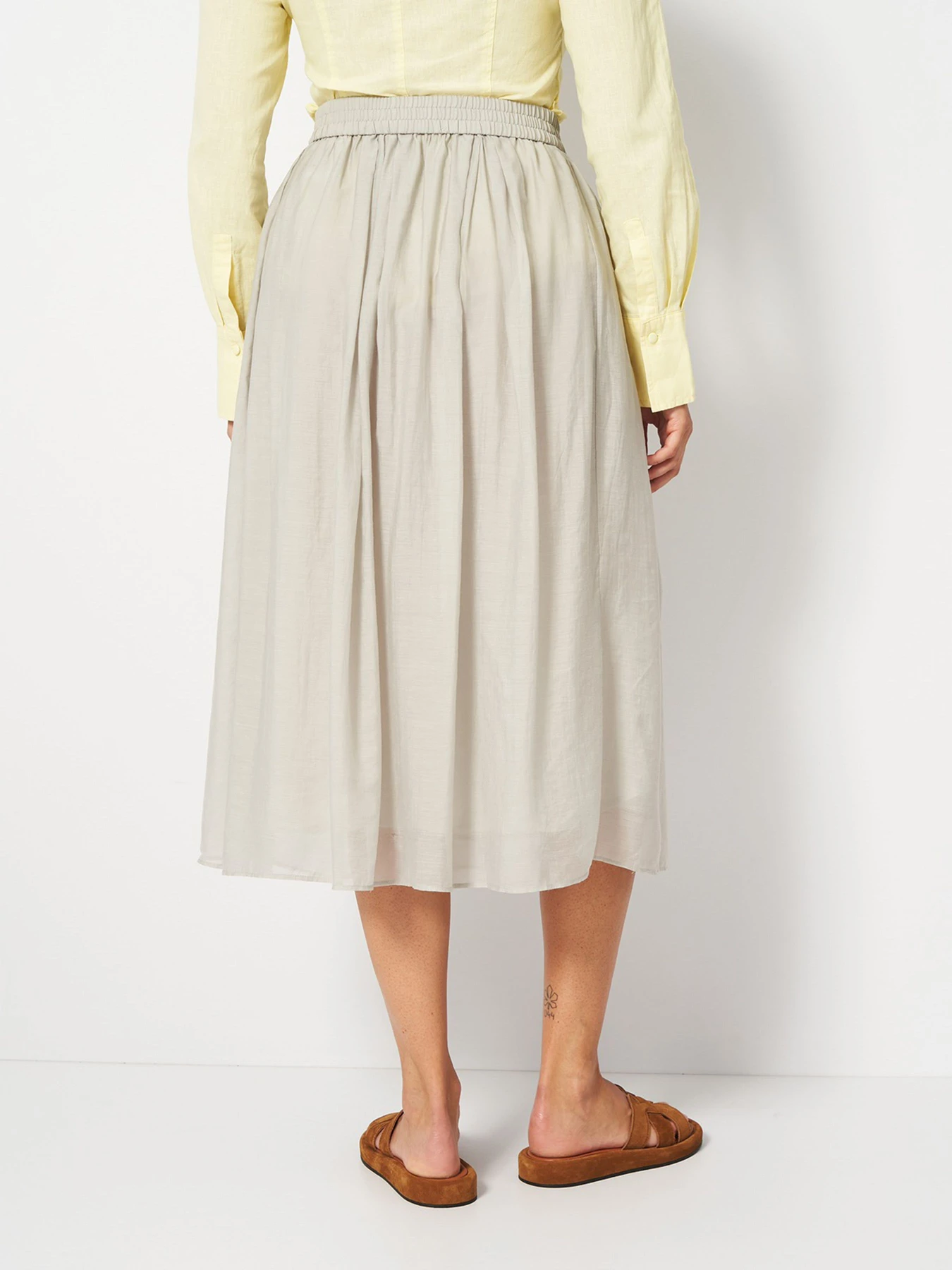 Юбки H&M модель 9505383wer_Светло-зеленый Фото