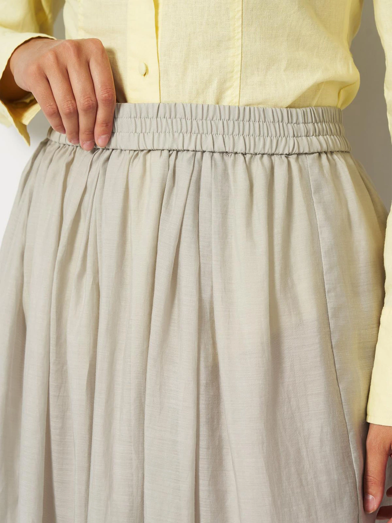 Юбки H&M модель 9505383wer_Светло-зеленый Фото