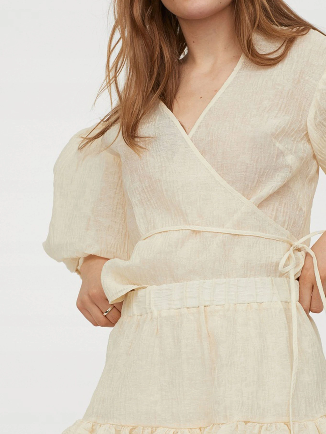 Спідниці H&M модель 6896021wer_Айвори Фото