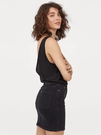 Юбки H&M модель 7298609wer_Черный Фото