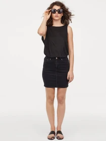 Юбки H&M модель 7298609wer_Черный Фото