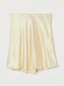 Юбки H&M модель 9899043wer_Светло-желтый Фото