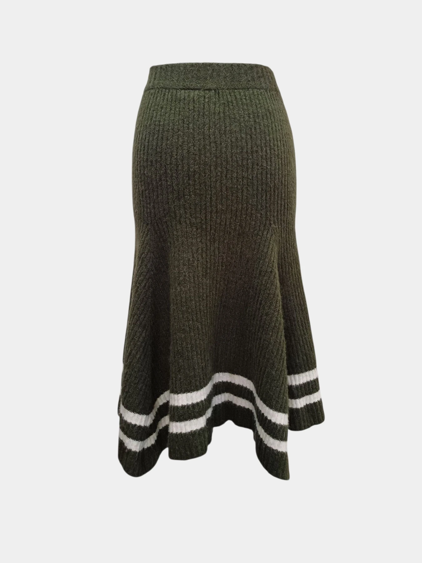 Юбки H&M модель 10455154wer_Хаки Фото