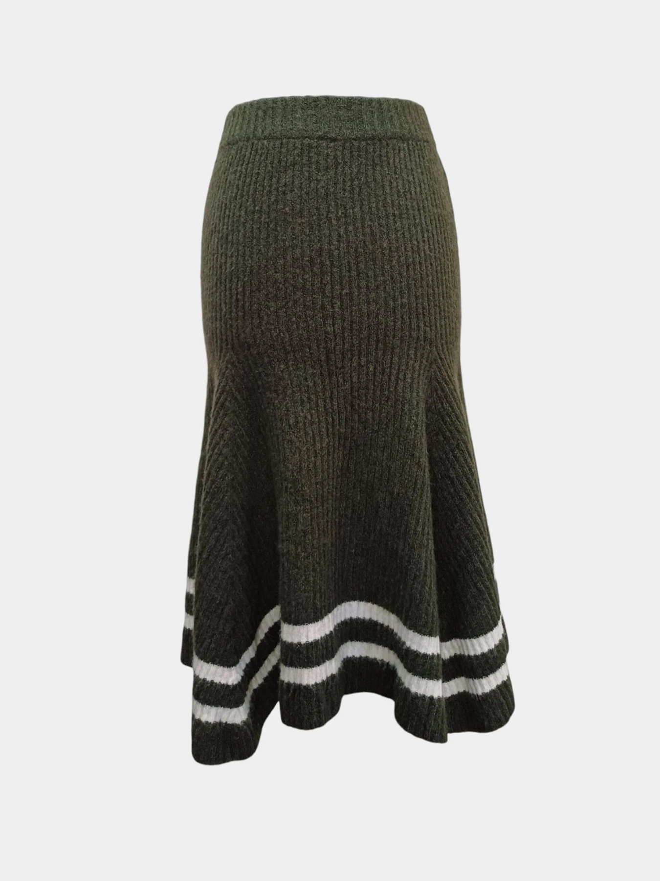 Юбки H&M модель 10455154wer_Хаки Фото