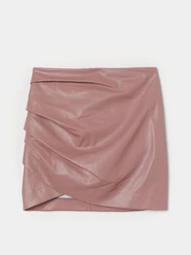 Юбки H&M модель 9318422wer_Пудровый Фото
