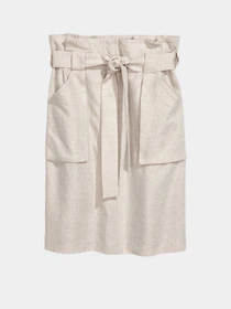 Юбки H&M модель 5361576wer_Светло-бежевый Фото
