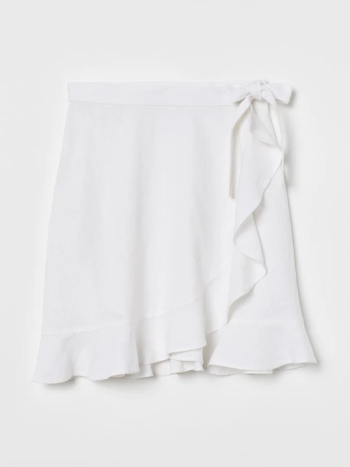 Юбки H&M модель 8847711wer_Белый Фото