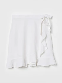 Юбки H&M модель 8847711wer_Белый Фото