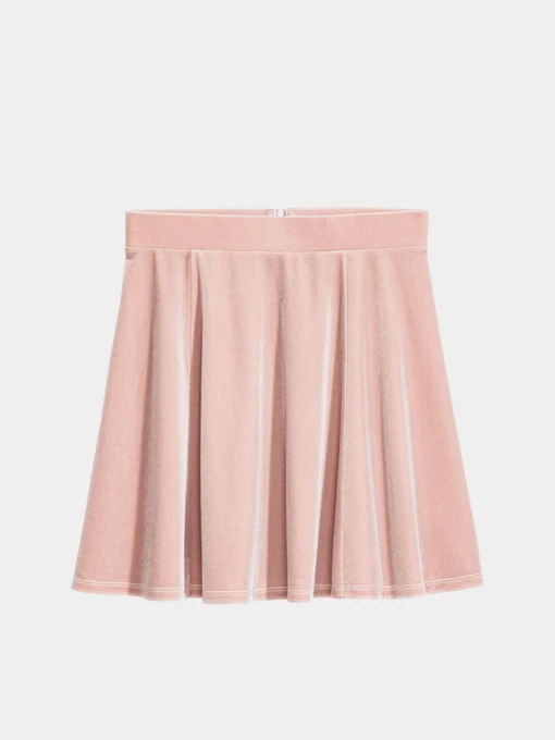Юбки H&M модель 3562896wer_Пудровый Фото