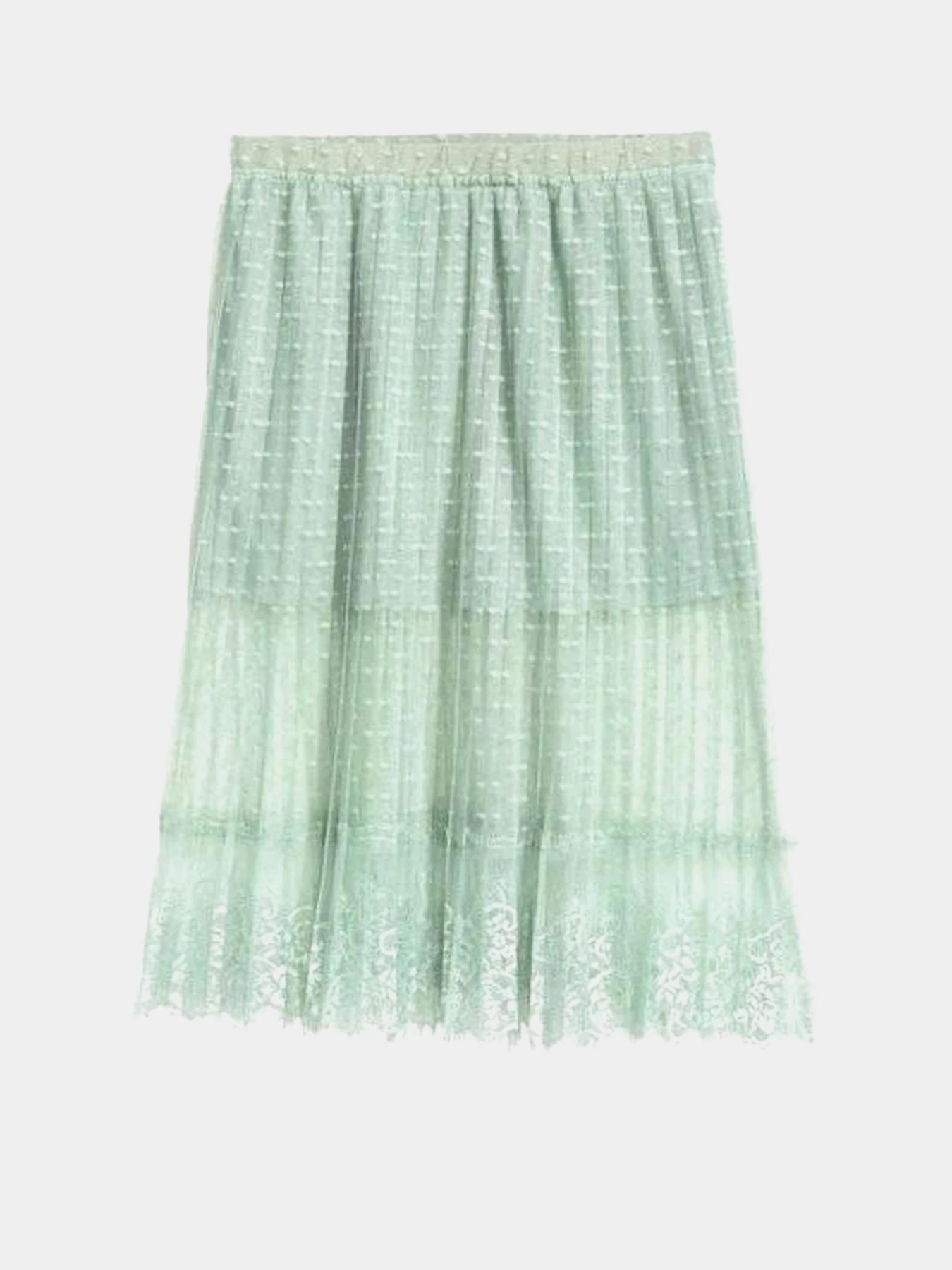 Юбки H&M модель 7875961wer_Светло-бирюзовый Фото