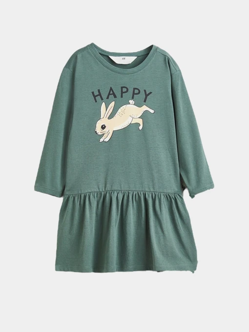 Платья H&M модель 10689686kwer_Зеленый Фото