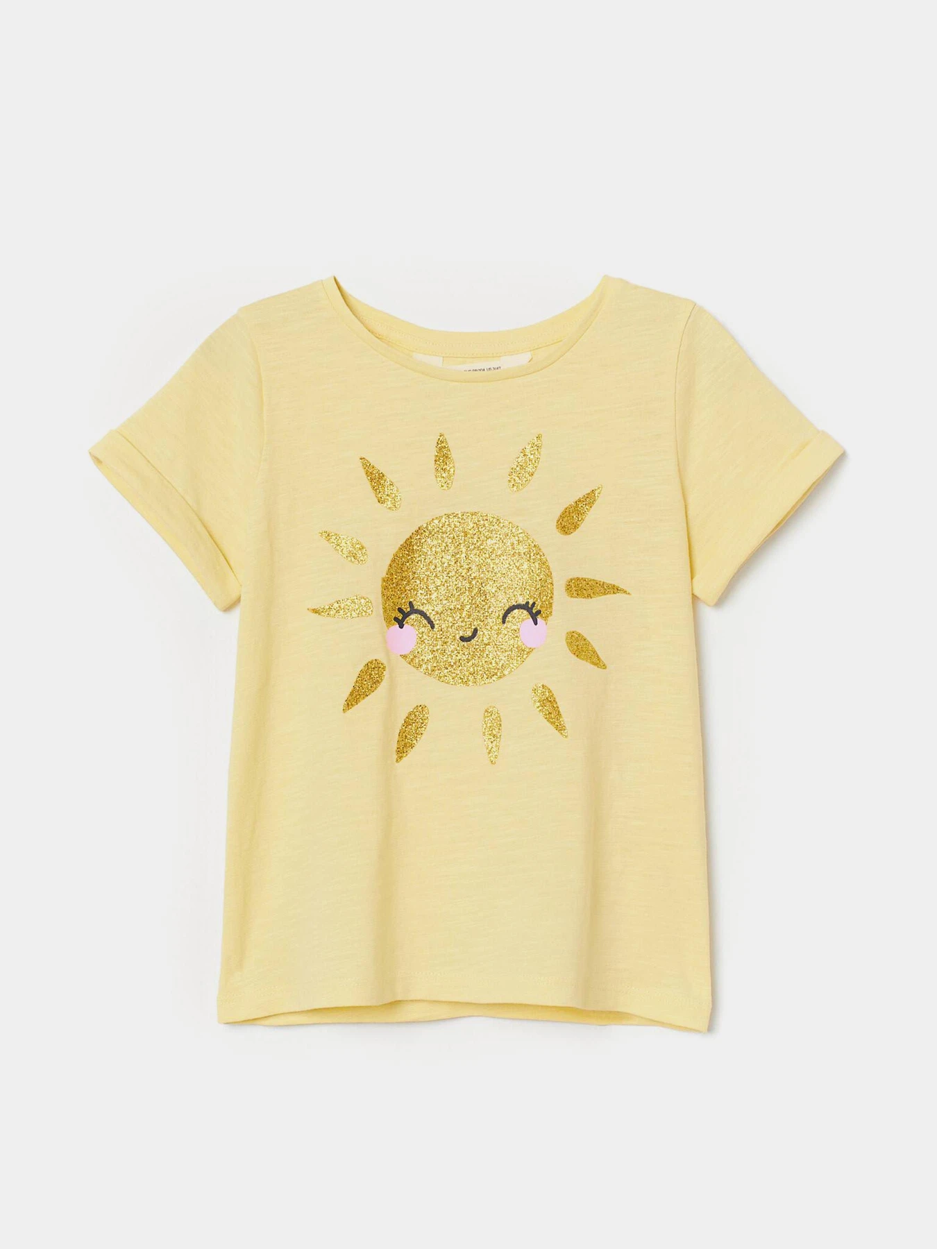 Футболки и поло H&M модель 8705162kwer_Светло-желтый Фото